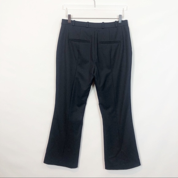 & Other Stories High Waisted Wool Blend Pants Navy - Picture 2 of 7